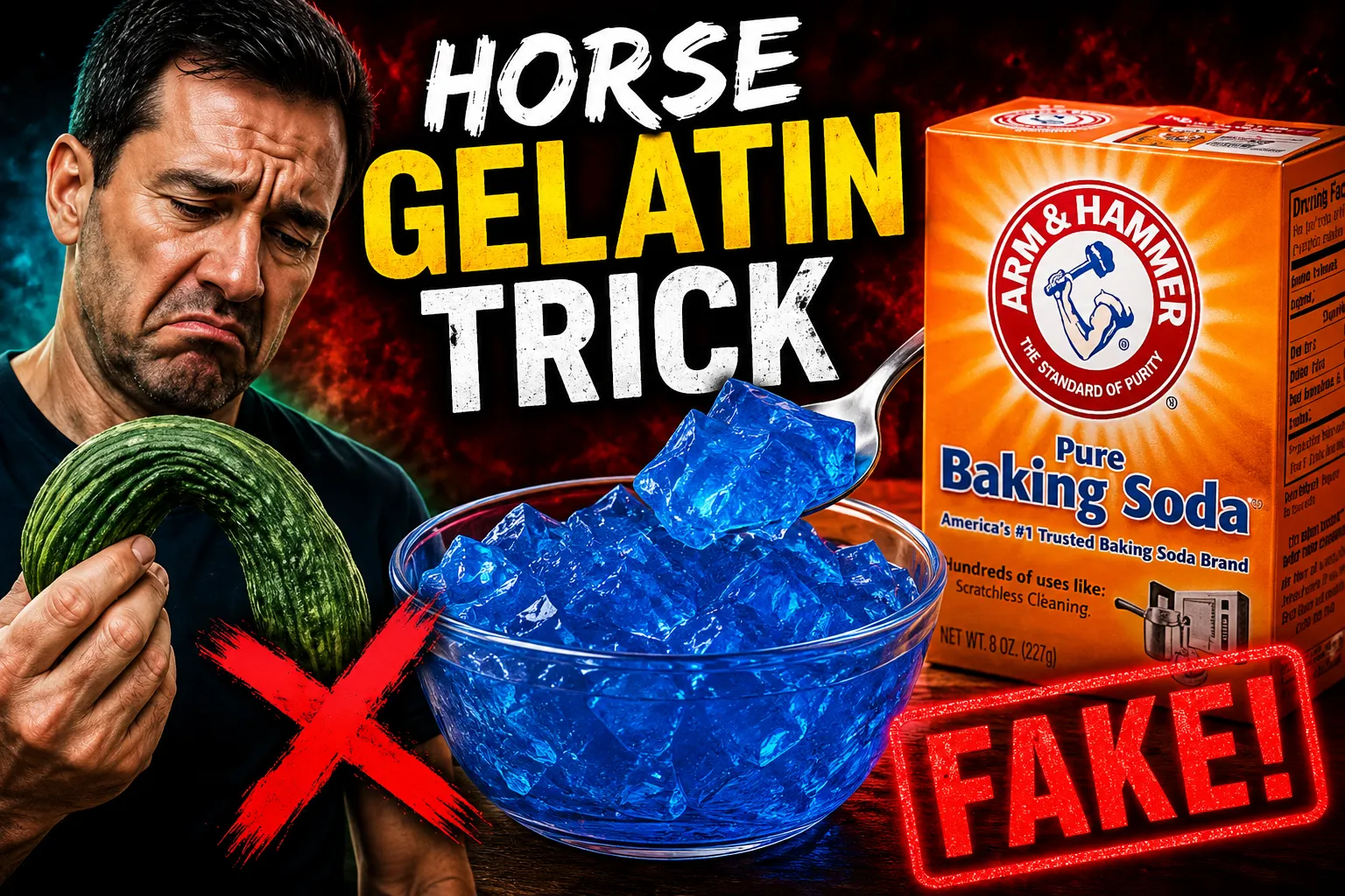 Horse Gelatin Trick for Men — What the videos don't tell you