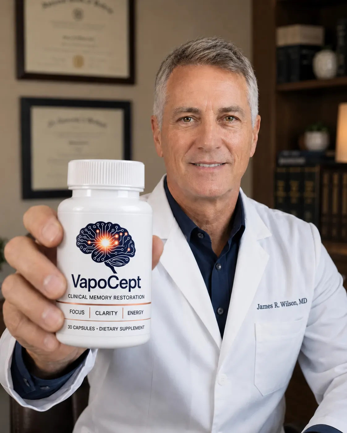 Vapocept memory and cognitive support supplement